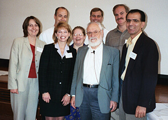  DCRI's Data Management leadership team in 2002, attending the School for Managing and Leading Change.
