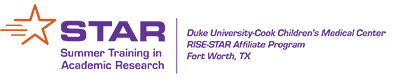 Banner identifying Cook Children's as a participating site in the STAR research network.