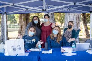 Merced College tent