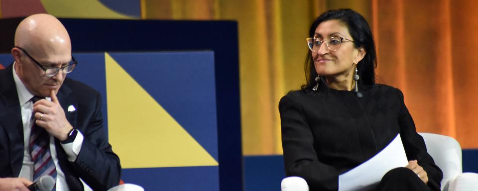 DCRI faculty member Neha Pagidipati, participates in a panel discussion at a recent conference.