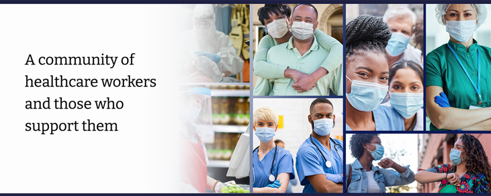 A community of healthcare workers and those who support them.