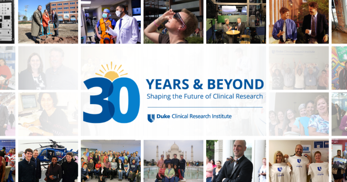 DCRI Marks 30 Years of Innovation, Impact & a Future-Forward Vision for ...