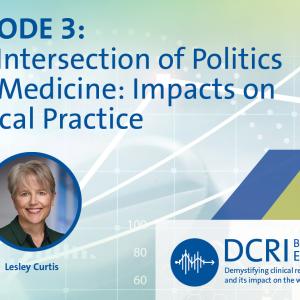 Episode 3: The Intersection of Politics and Medicine: Impacts on Clinical Practice with Dr. Lesley Curtis